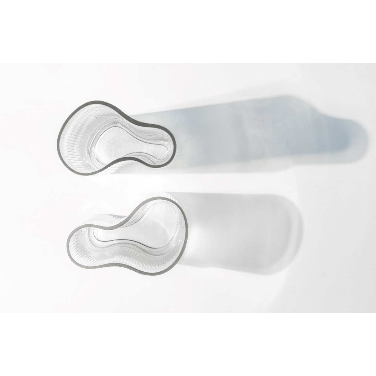MIST SERIES TALL CLEAR VASE