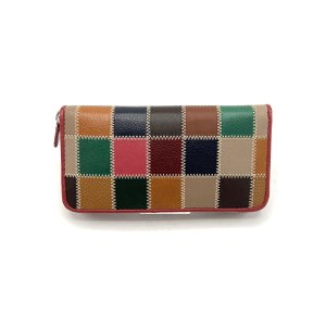 Women's Genuine Leather Patchwork Wallet, art. 589.500