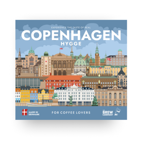 PRACHTIGE KOPENHAGEN SPECIALE KOFFIE 3 STUKS GESCHENKDOOS