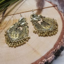 Fibi Oorbellen - Vintage Goud