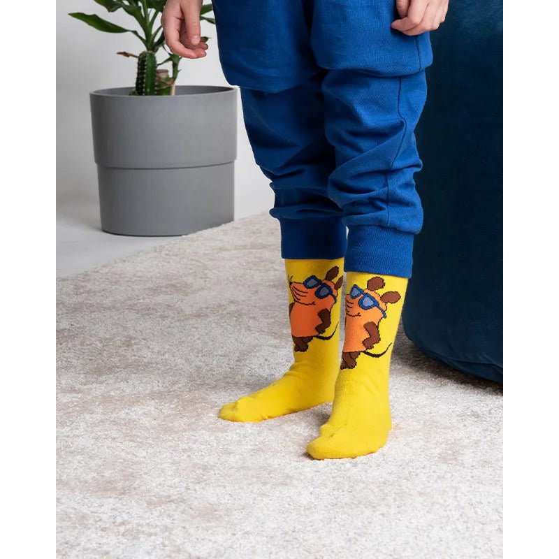 koaa – La Souris « Beachboy » – Chaussettes jaunes