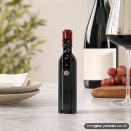 Sacacorchos para botella de vino - Forma de botella novedosa