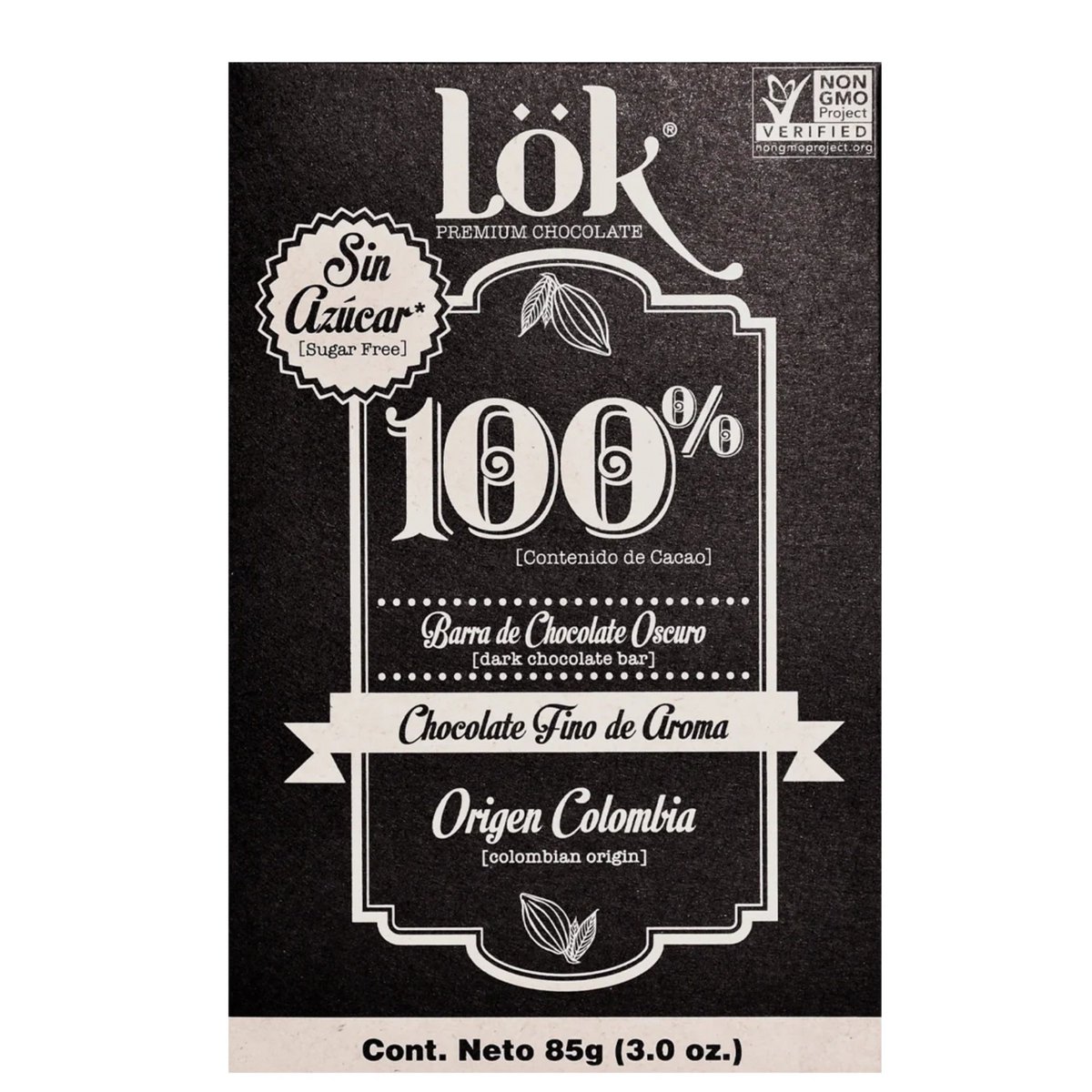 Barretta al cacao 100% | Senza zucchero | 85 g