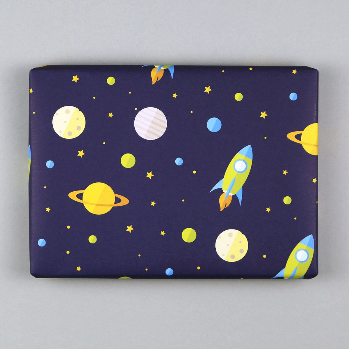 Geschenkpapier Rakete Justus