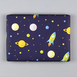 Papier cadeau fusée Justus