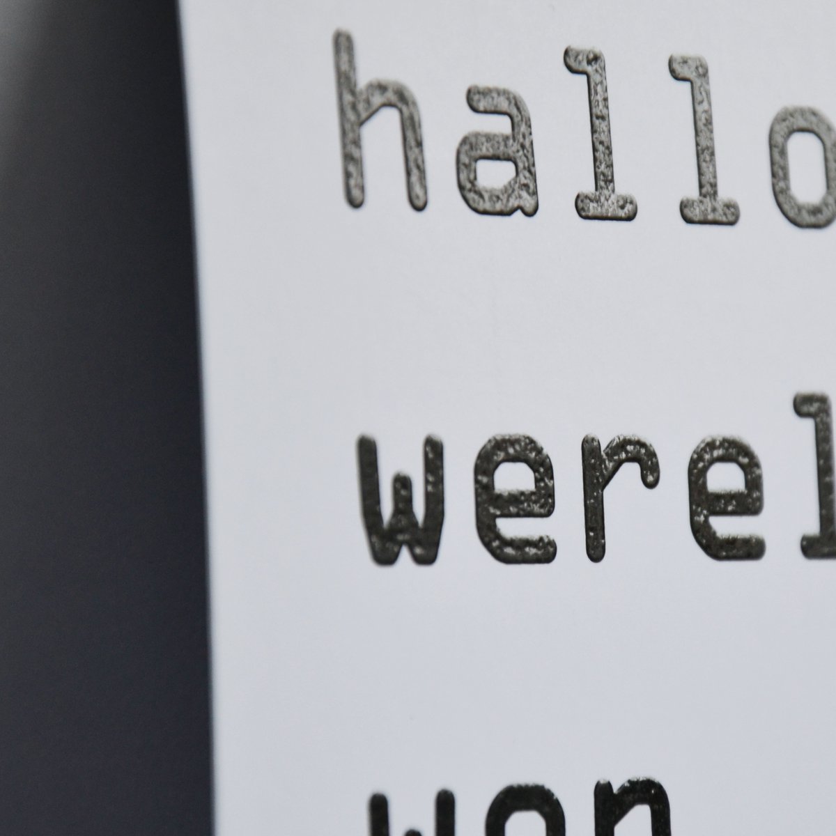 'hello world wonder'