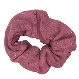 Scrunchie med en knivspids guld