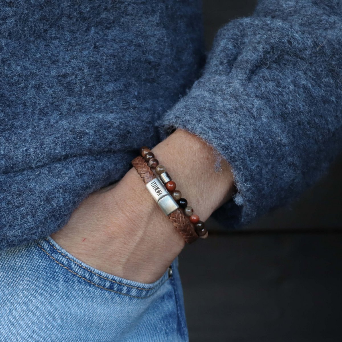 Damen-Armband-Set 'Autumn Aura' - Silber