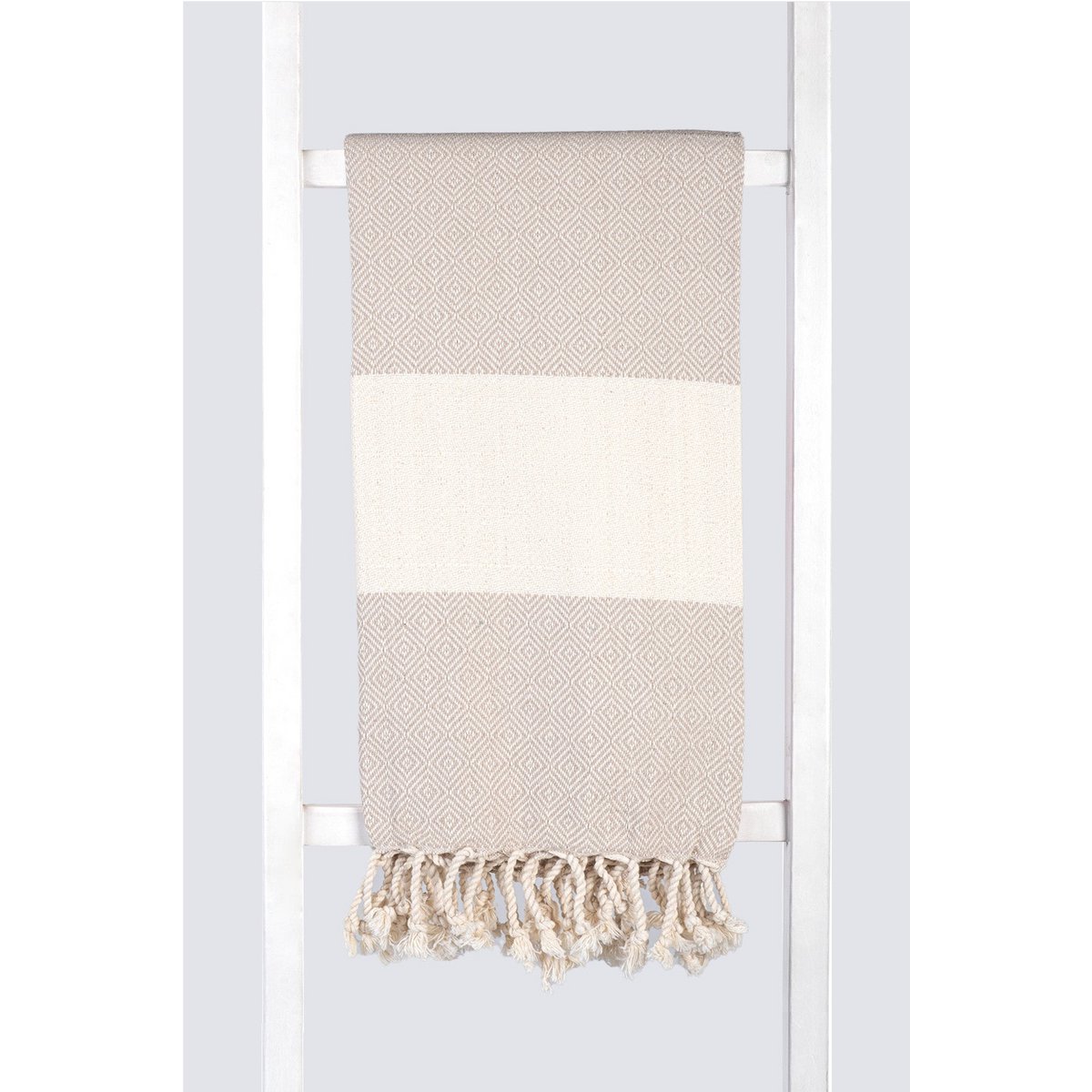 Beige 100cm x 180cm 100% Cotton
