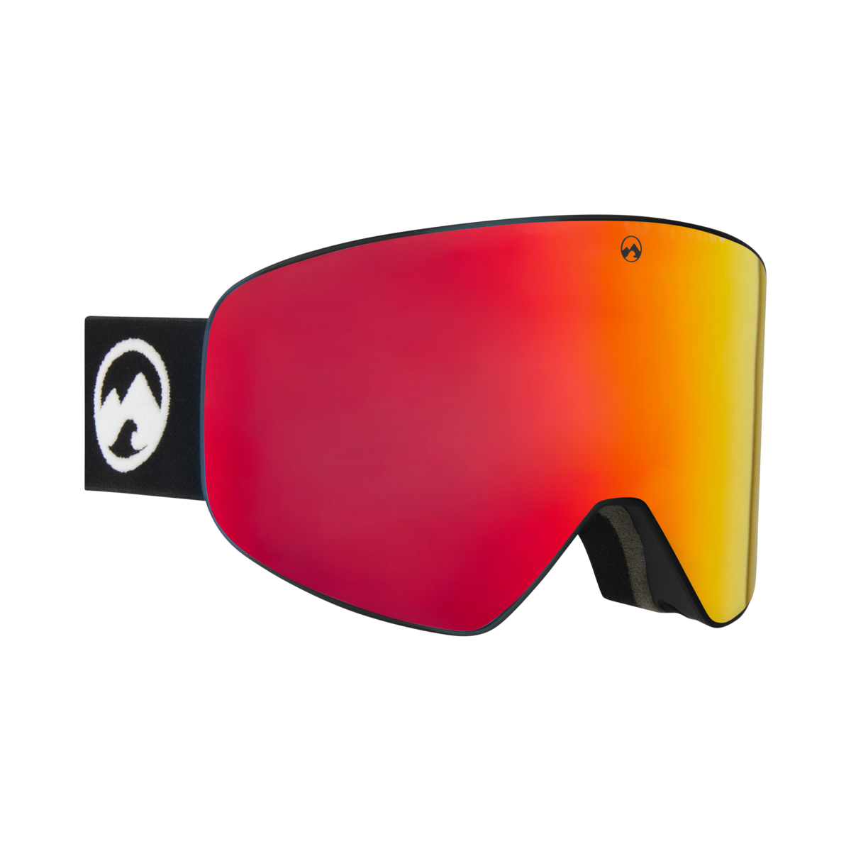 Stealth - M / L Frame nero / Luxales fotochromici rossi