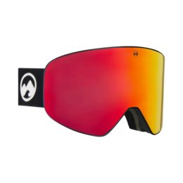 Stealth - M / L Frame nero / Luxales fotochromici rossi