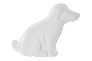 LED-TISCHLAMPE AUS PORZELLAN 25X10X19 HUND LA186692