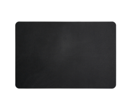 6 luksusowych podkładek o wyglądzie skóry - czarny - brązowy - prostokątny - 45 x 30 cm - plastikowa podkładka - Kade 171