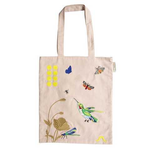 Totebag Botanical Pink