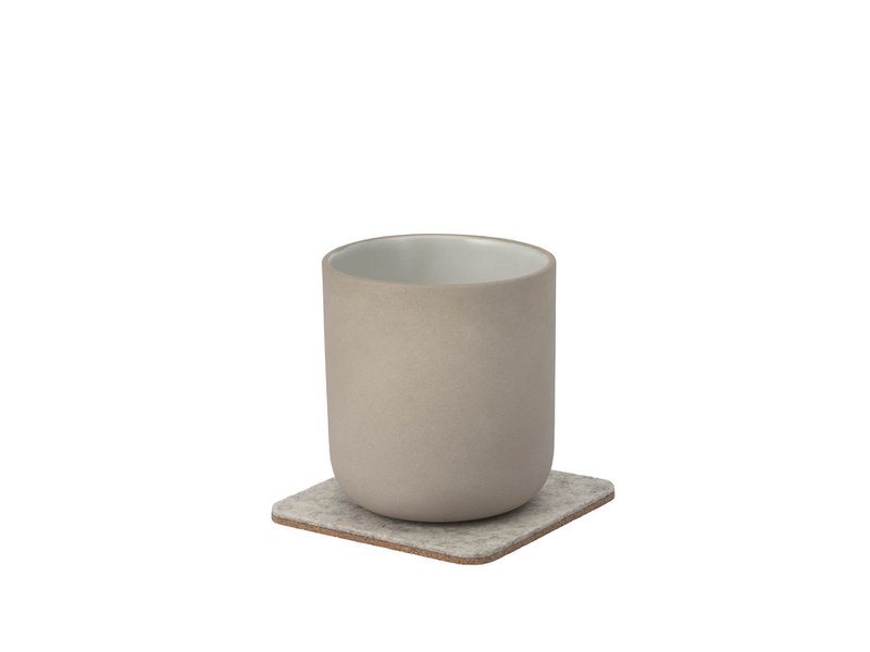 Filt & Kork Coasters - Sæt med 4