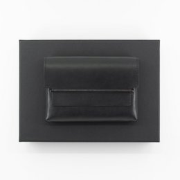 FRAME Clutch - schwarz rhodiniert