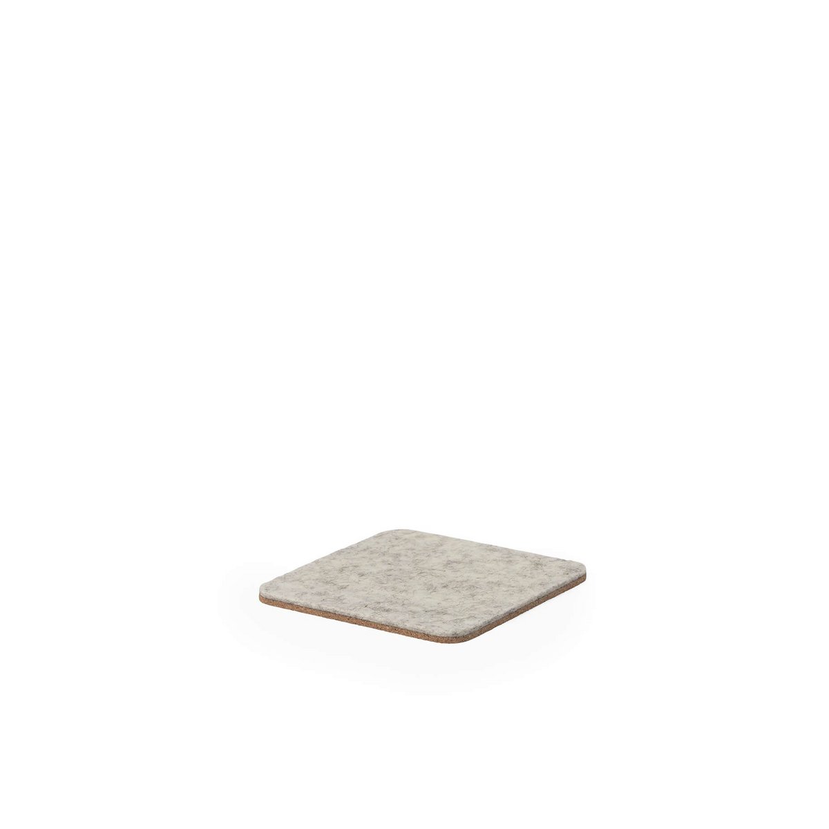 Filt & Kork Coasters - Sæt med 4