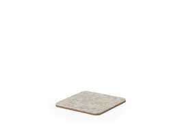 Filt & Kork Coasters - Sæt med 4