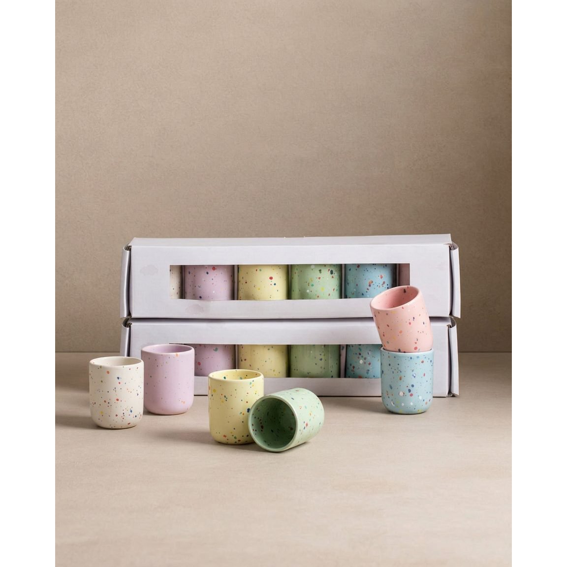 New Party Espresso Cup /Egg Cup - Mix 6 Pieces