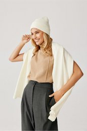 Gorro NAOMI - 100% lana merino - crudo