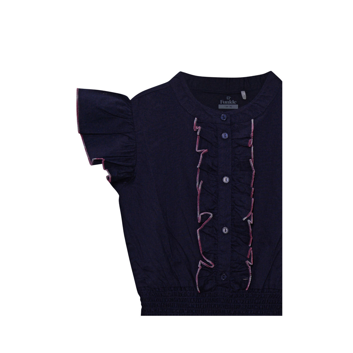 Robe Fille "Mood Indigo" Robe bleu foncé