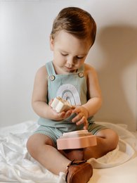 Ensemble empilable en silicone organique Nenina & Co