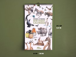 Dyrefødselsdagskalender, evighedskalender, miljøvenlig