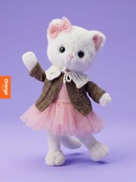 Blødt legetøj, Lucky Kitty, Lucky Sophie: Hyggeaften 38 cm