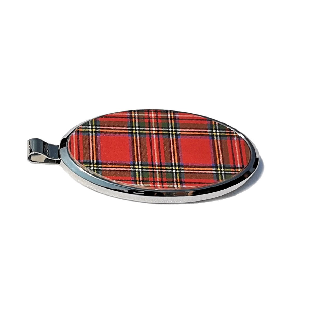 Red Tartan: Designer magnetische telefoon- en sleutelhouder, voor portemonnee, auto, thuis