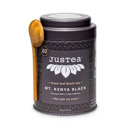 Justea | Mont Kenya Noir | Thé en vrac | Commerce équitable | Non OGM.