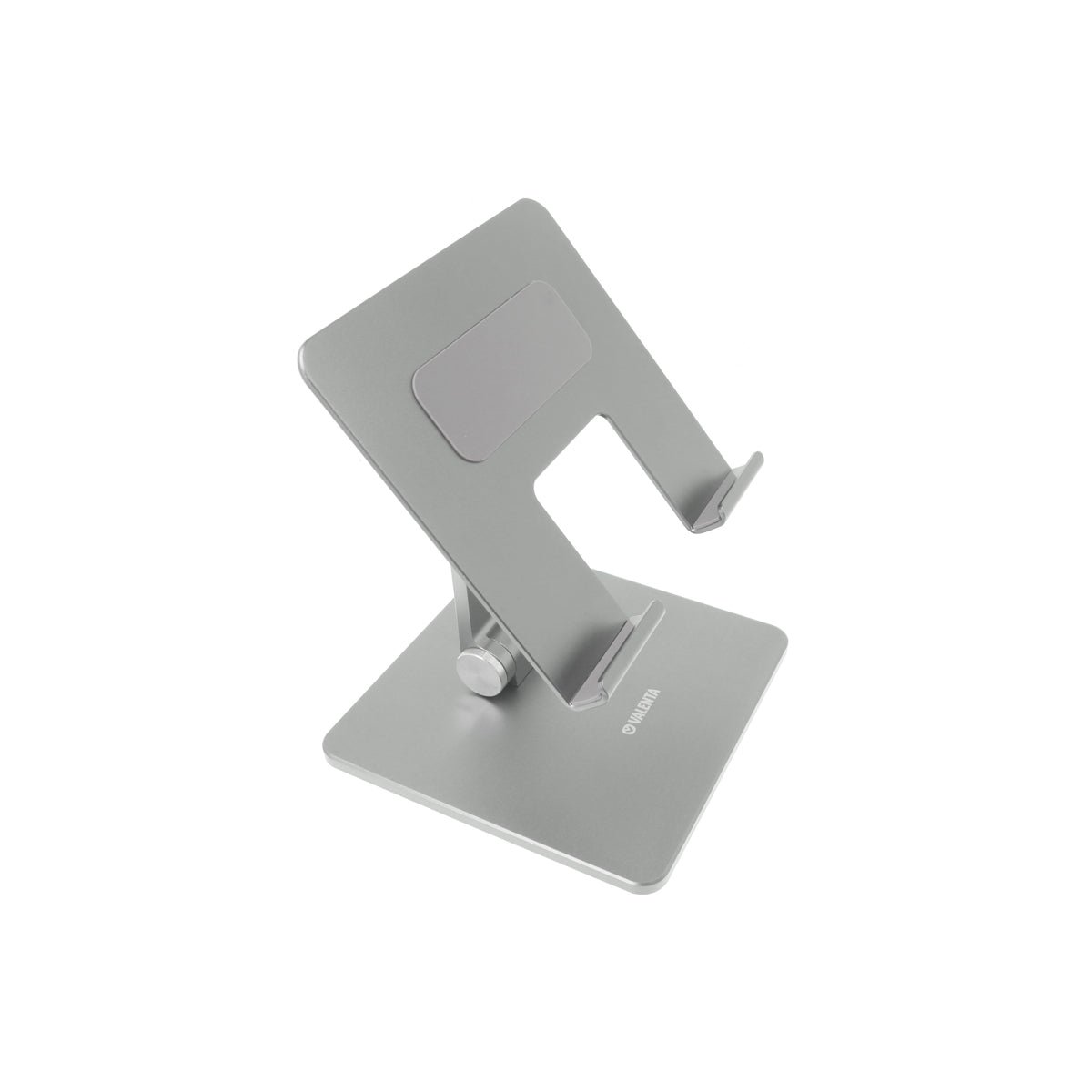 Tablet-Halter faltbar Alu Silber