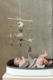 “Gold Dust” Origami Nursery Mobile