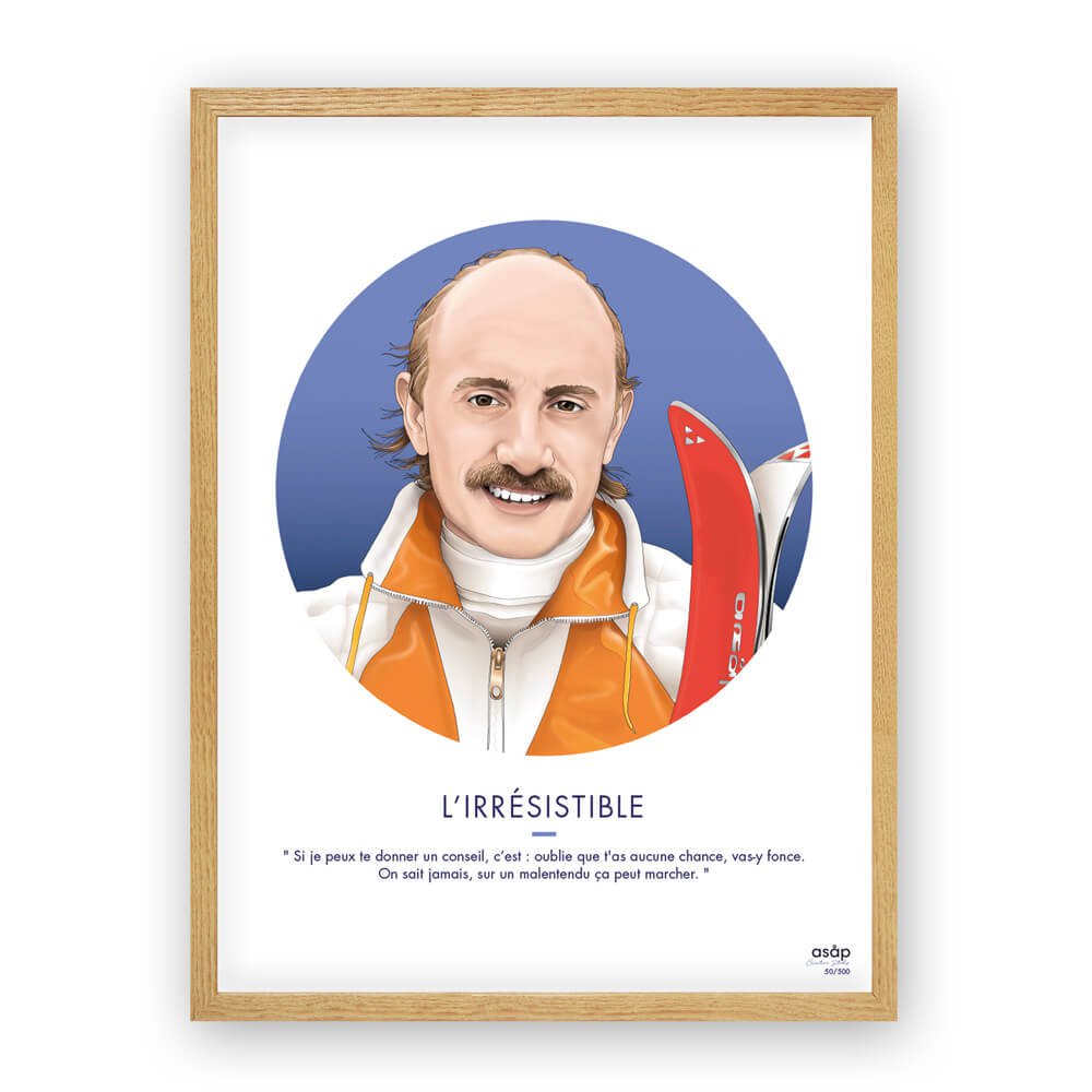 Poster "THE IRRESISTIBLE" 30x40cm