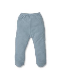 ENSEMBLE 5 PCS(CHEMISE+PANTALON+GANTS+BAVOIR+CHAUSSETTES)POUR NOUVEAU-NÉ (0-6 MOIS)-100%COTON-MOD. DUENDES - BLEU FONCÉ