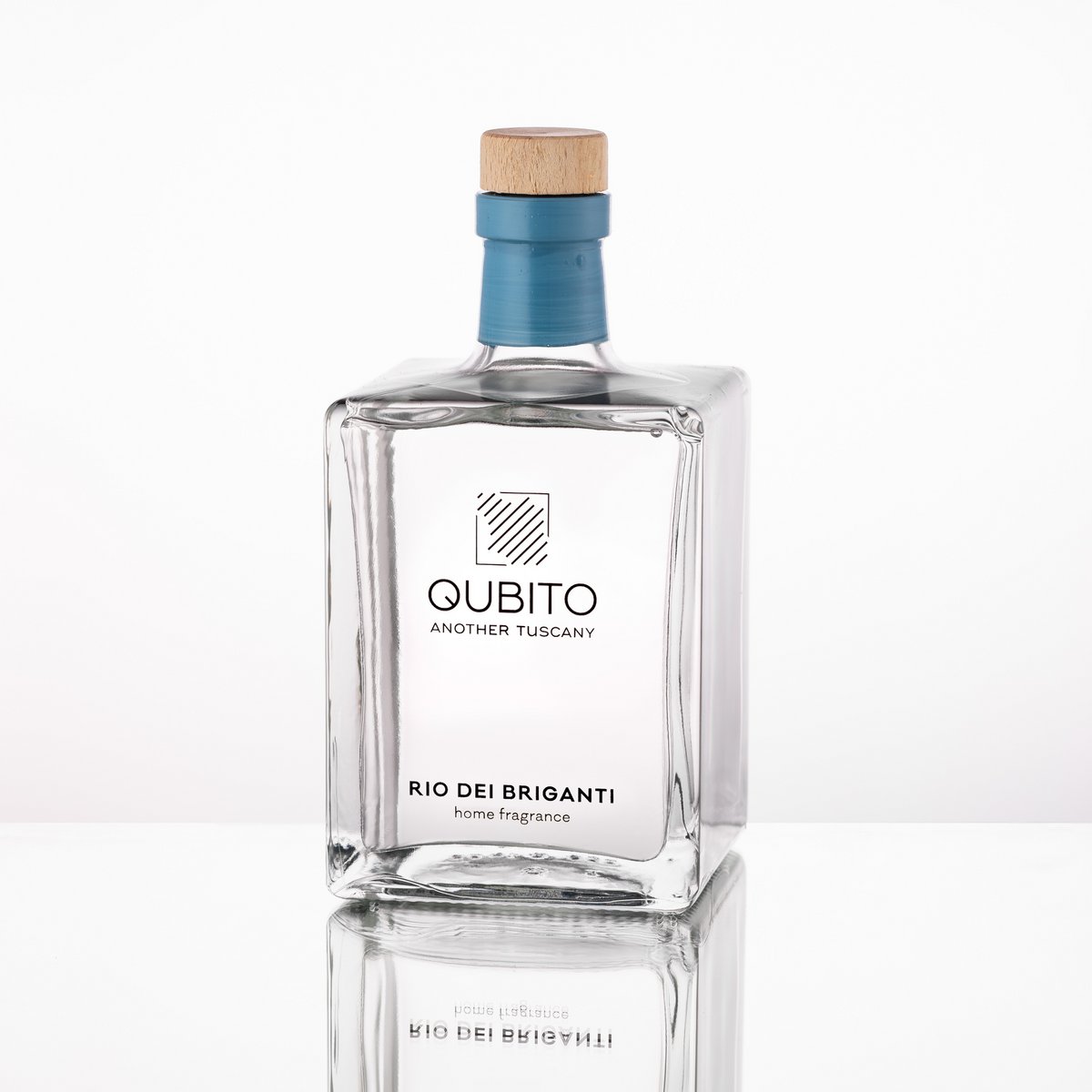 RIO DEI BRIGANTI (250ML), PARFUM D'AMBIANCE - DIFFUSEUR D'AMBIANCE AVEC BÂTONNETS, FLACON PEINT À LA MAIN, FABRIQUÉ EN ITALIE