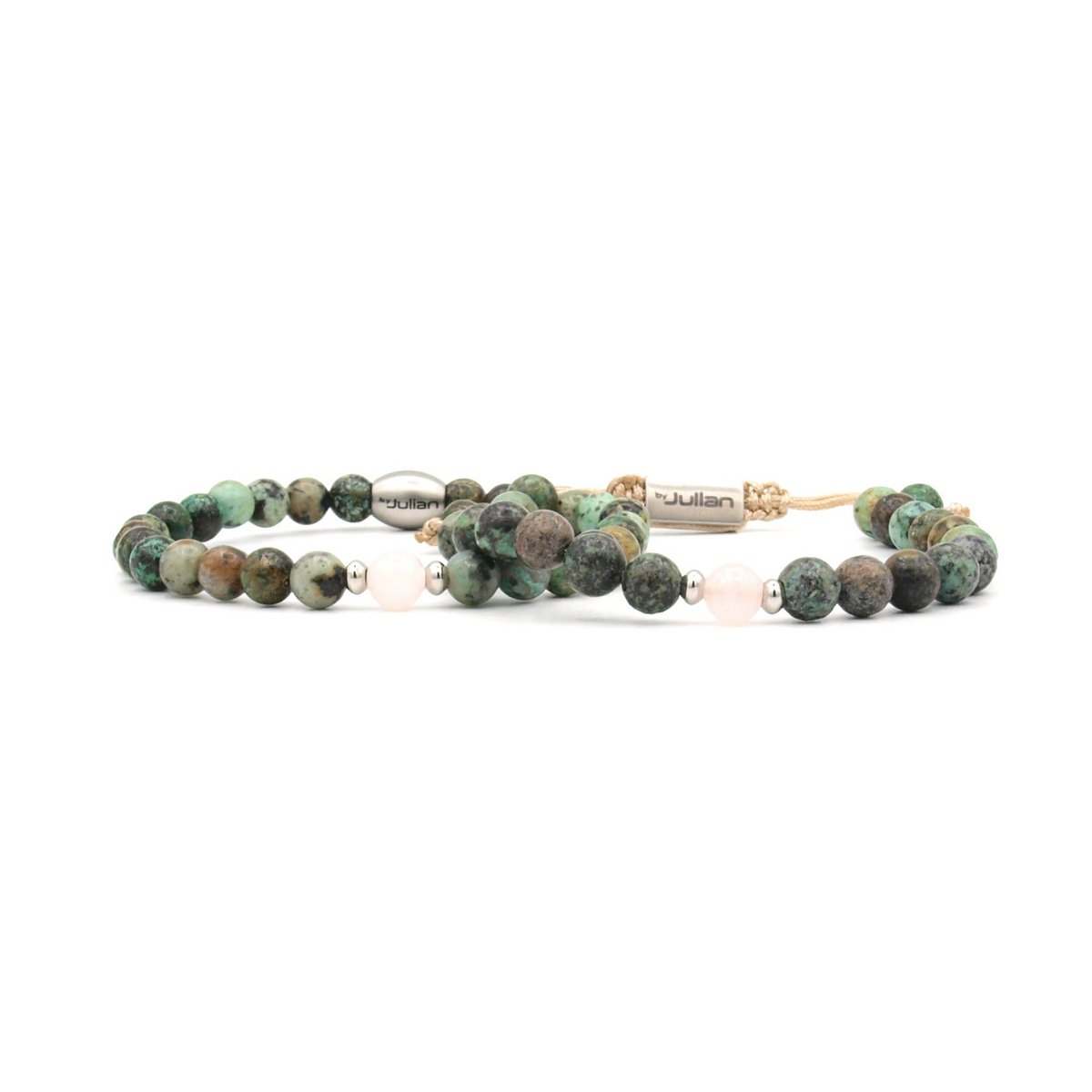 Mother and daughter bracelet set Afr. Turquoise