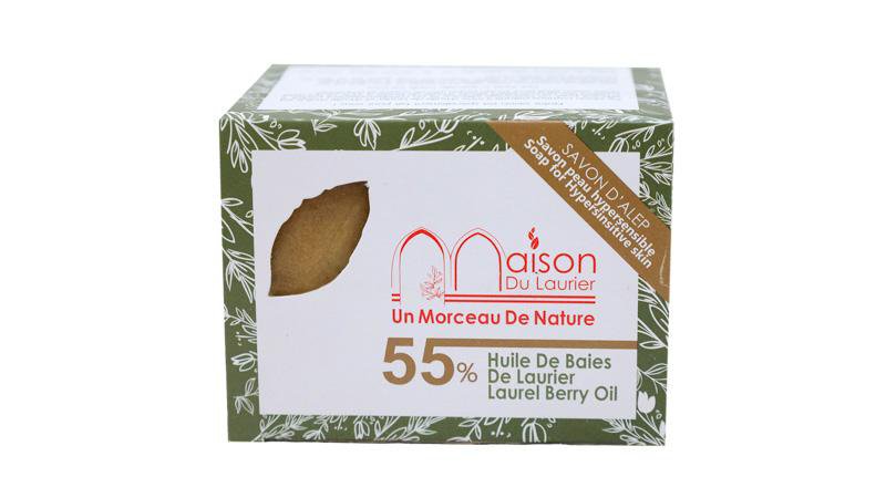 Alepposæbe 200gr 55% laurbærbugtolie