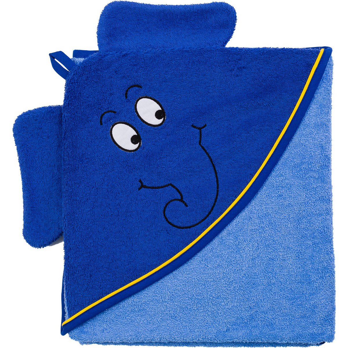 Hooded towel elephant, 100x100