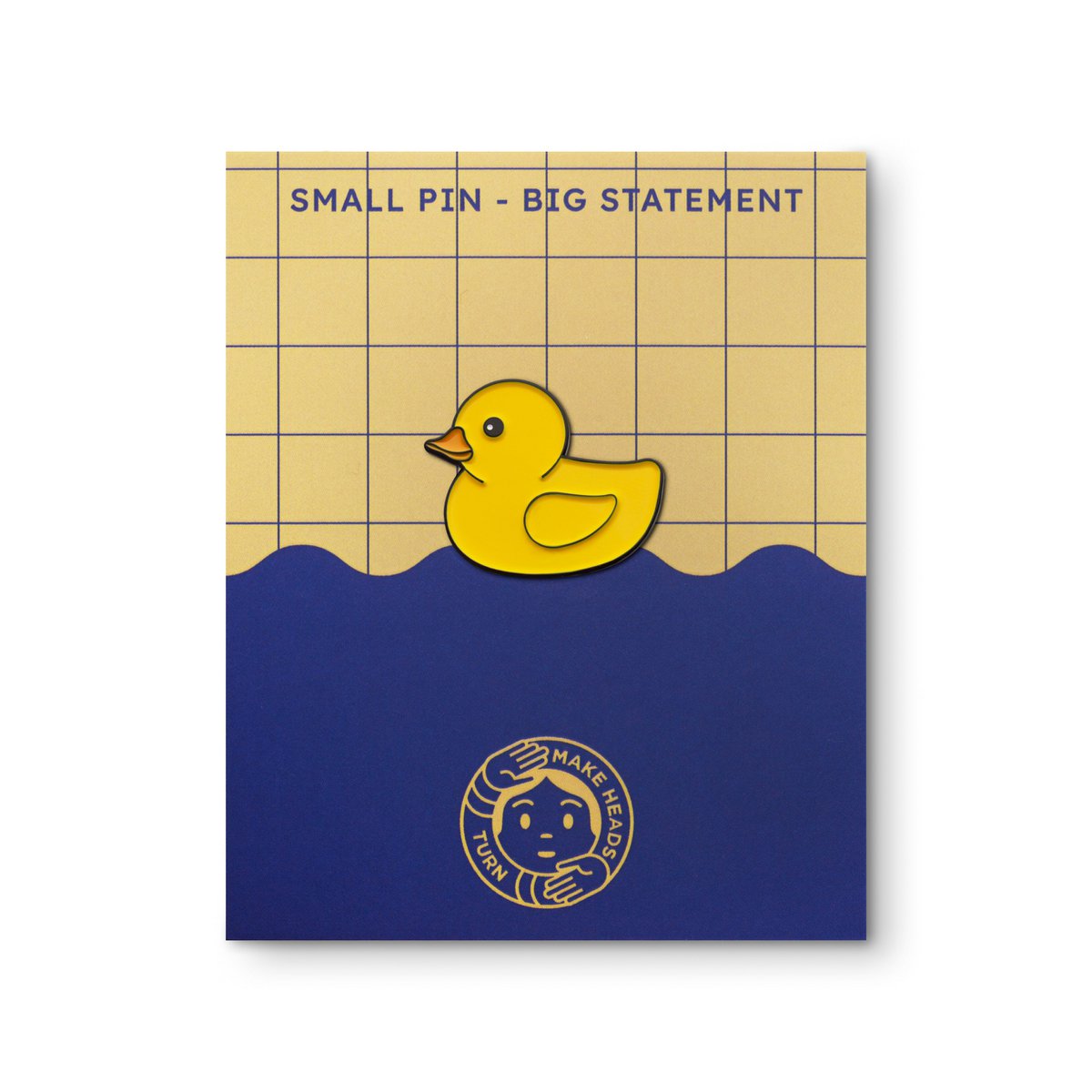 Pin Emalia „Żółta gumowa kaczka”