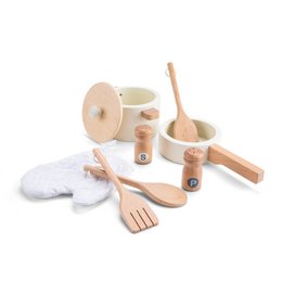 Cocina infantil de juguete de madera - Rattan