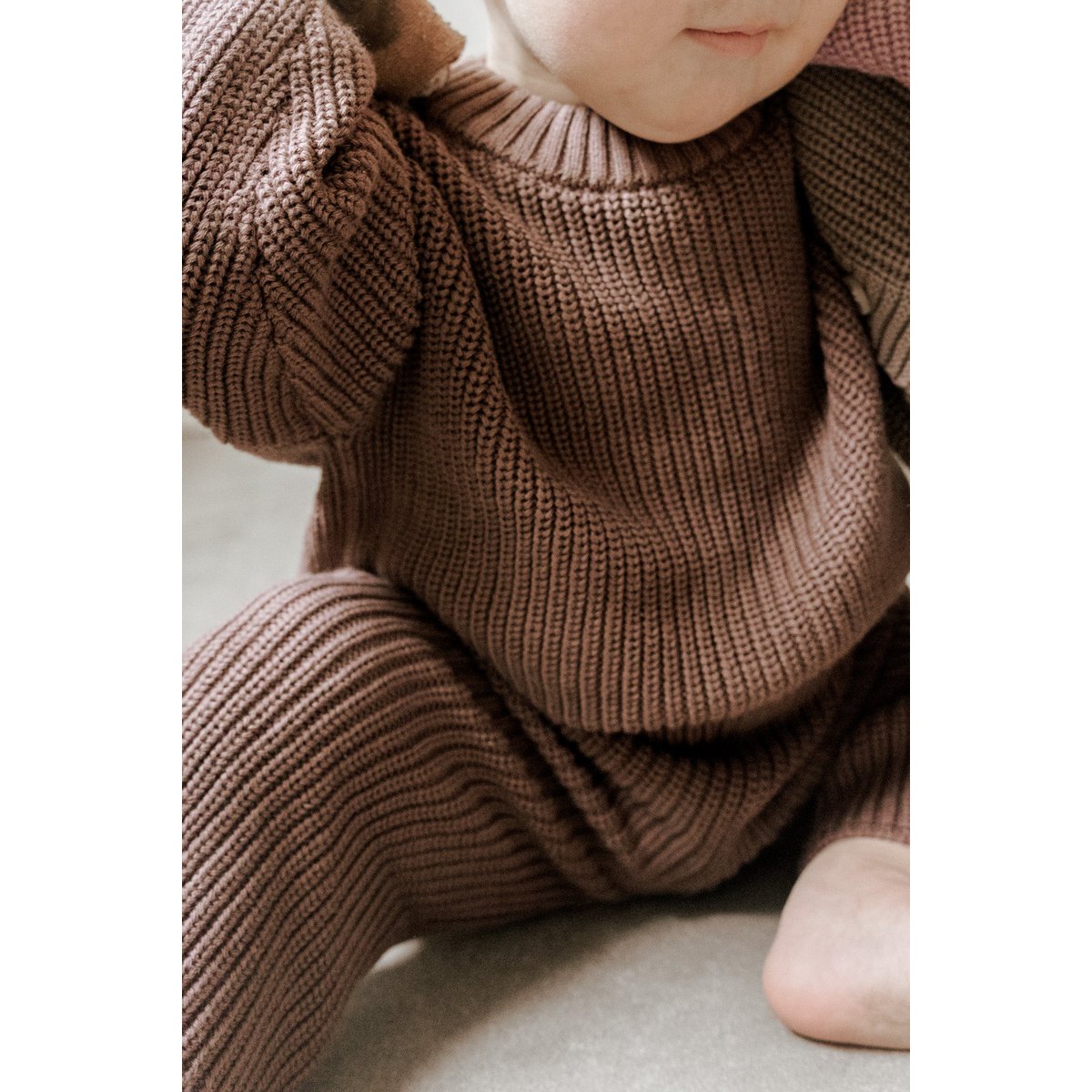 Ensemble Tricot – Marron Moka