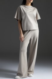 T-shirt Lounge by Luin, Pale Sand