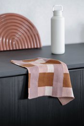 Katoenen gebreide vaatdoek, veelkleurig