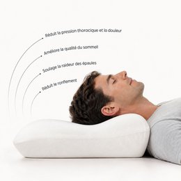 Oreiller Cervical Ergonomique | DUO PREMIUM