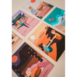 Partner-Yoga-Karten für Kinder – Weihnachtsgeschenk