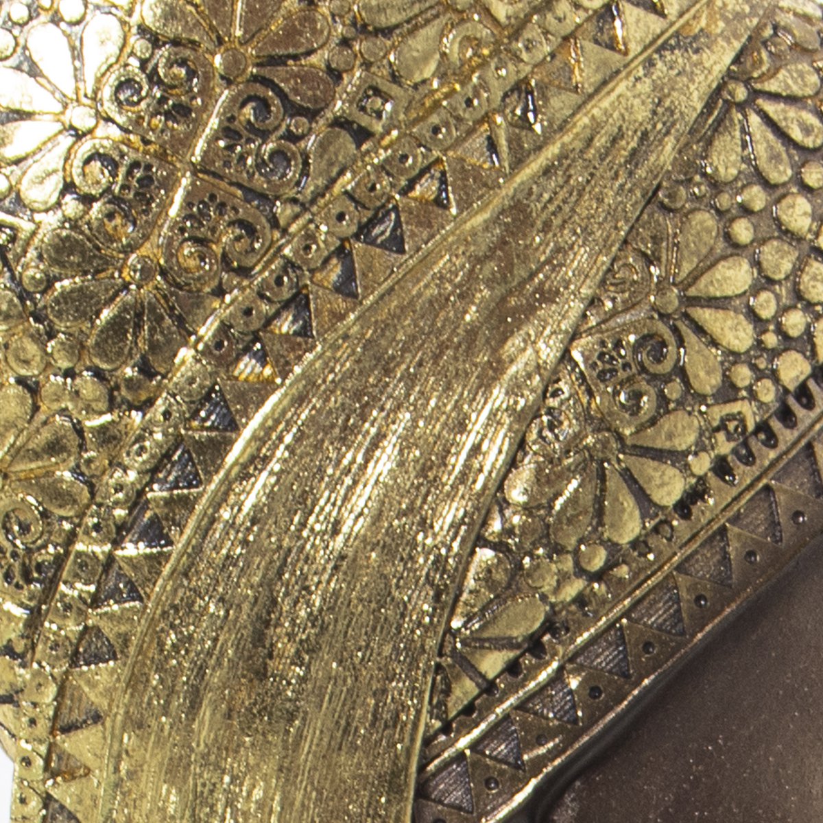 Afrykańskie popiersie z żywicy DORADO _18X9X42CM ST50350