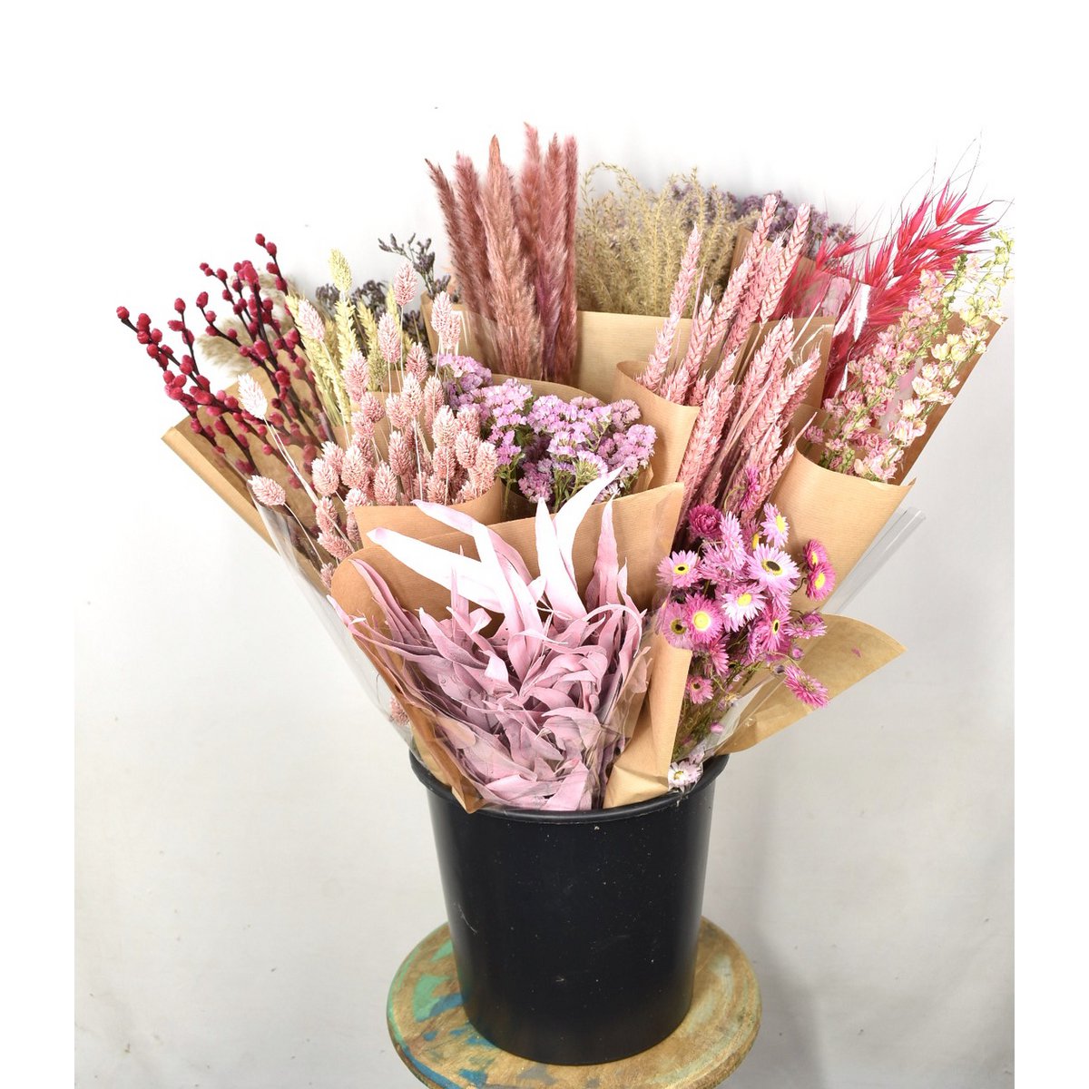 Coffret mix - 15 types de fleurs séchées