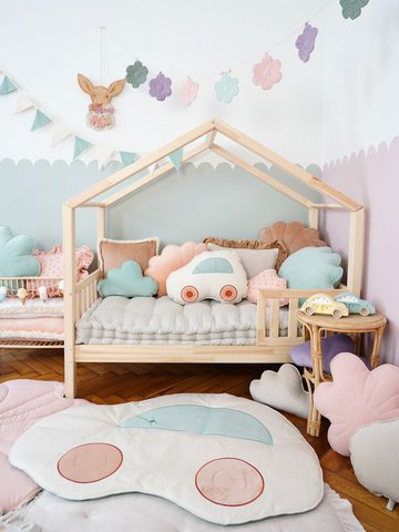 Kinder-Autoteppich „Powder Mint“