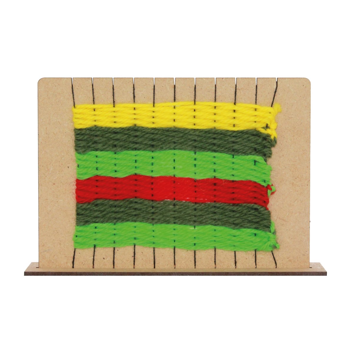 Weaving Christmas tree craft kit