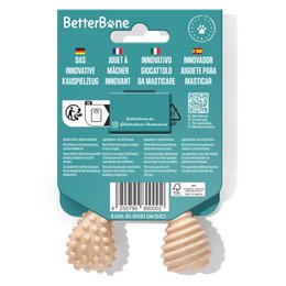 BetterBone Dogs Tewing Bones - Mini Soft Classic (uden nylon, CO2 neutralt lavet i Europa)